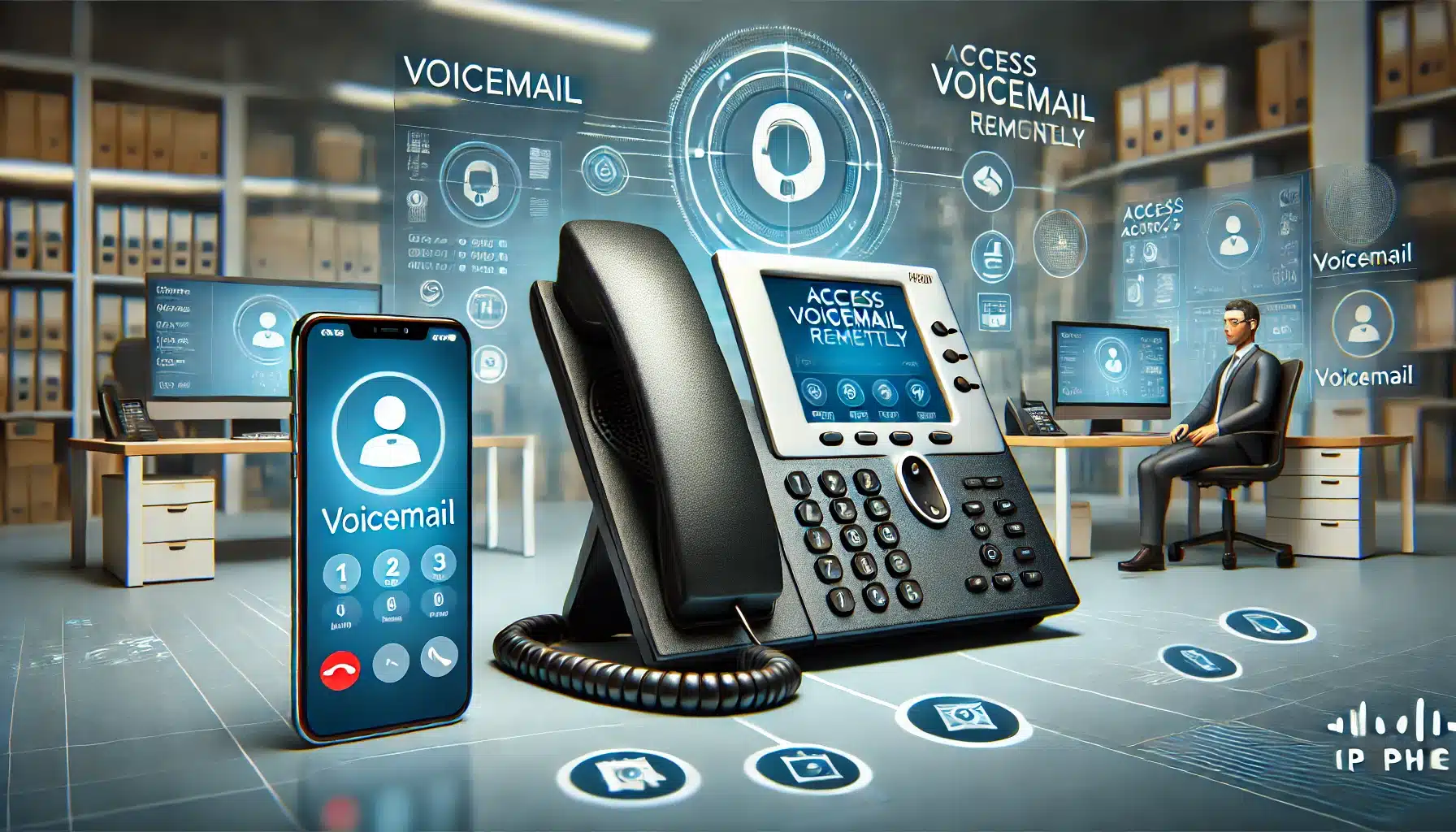 How to access voice mail remotely on a Cisco IP phone, explained 