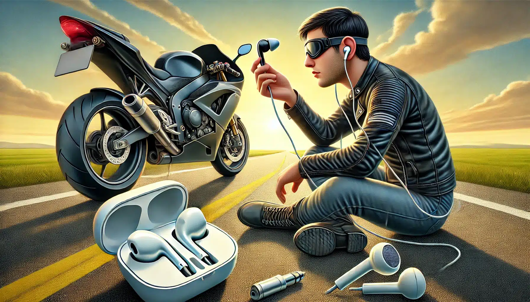 Can I use my Apple earbuds as earplugs on motorcycle? - Cantech 