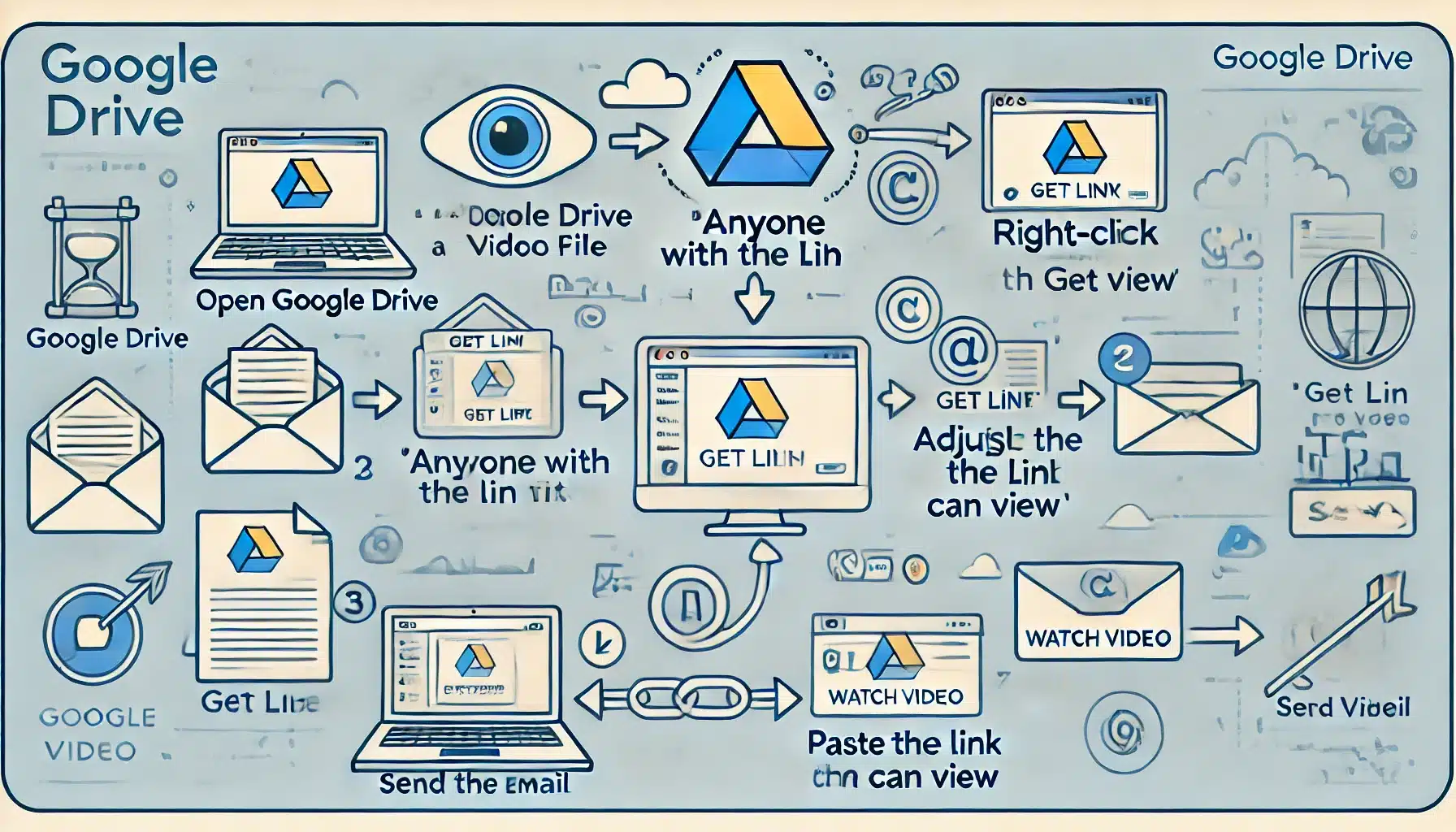 How to embed a Google Drive video file into an email, explained 